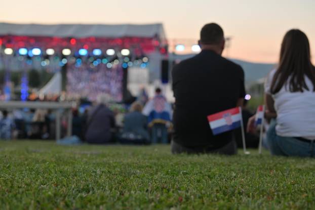 Svečani koncert u Zagrebu povodom 35. obljetnice postrojavanja Zbora narodne garde i ustrojavanja Hrvatske vojske i policije