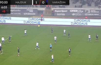 VIDEO Hajduk je odigrao novu očajnu utakmicu. Pogledajte kako je Poljud izviždao igrače