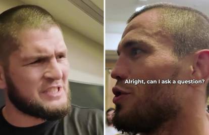 VIDEO Khabib: Ti bi bio mafijaš? Ja sam kao mali gledao Šukera