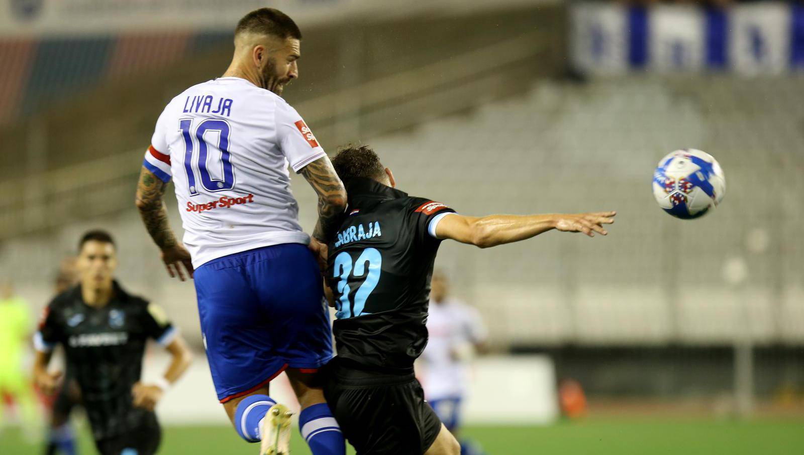 Split: Utakmica 2. kola SuperSport HNL-a između HNK Hajduk i HNK Rijeka