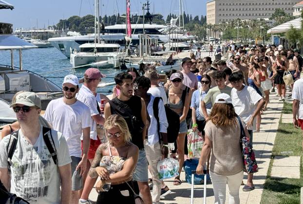 Split: U gradu je sve više mladih koji su stigli na Ultra Europe Festival