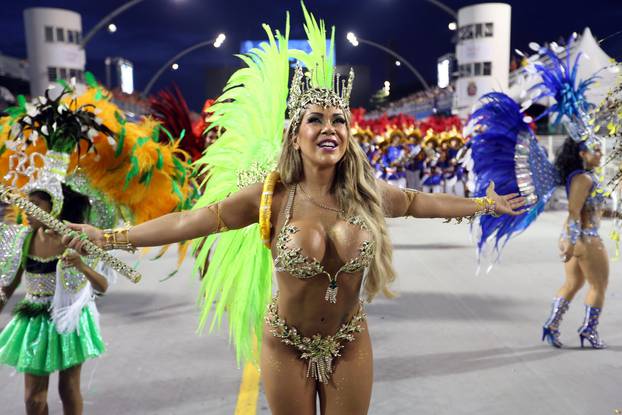 CARNIVAL PARADE IN SAO PAULO