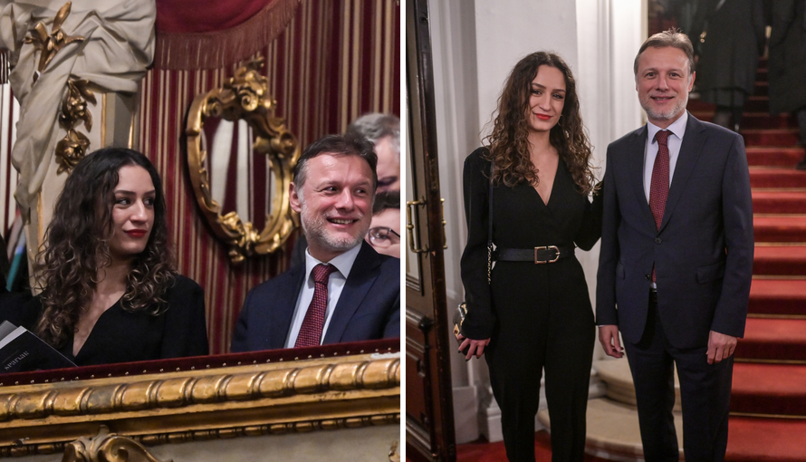 FOTO Gordan Jandroković je na premijeru poveo kćer Klaru