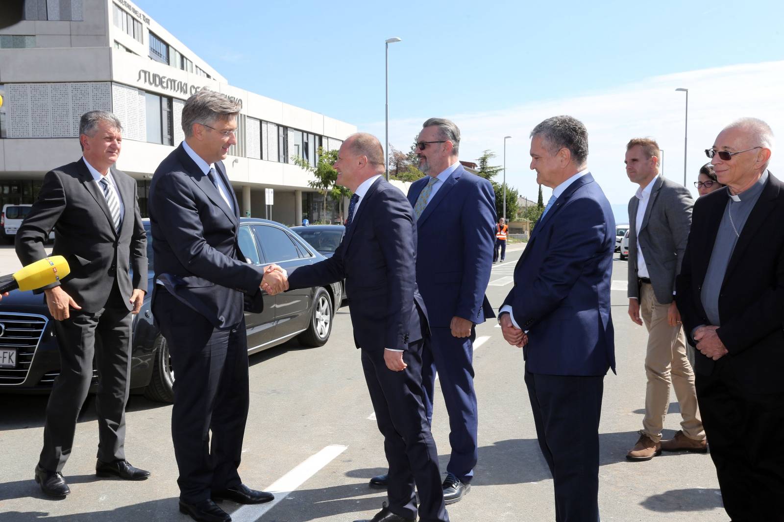 Rijeka: PlenkoviÄ poloÅ¾io kamen temeljac za novu bolnicu na SuÅ¡aku