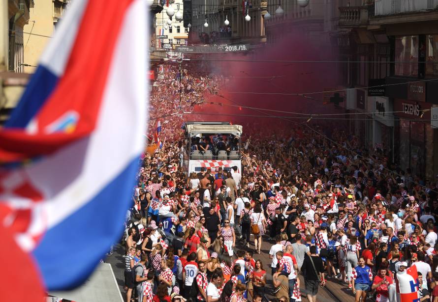 Za povijest! Vatrene u Zagrebu dočekalo čak pola milijuna ljudi
