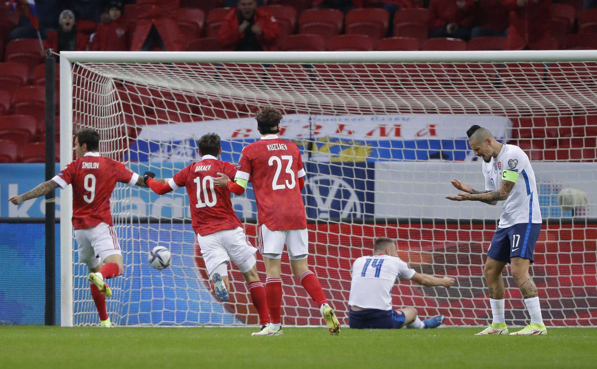 World Cup - UEFA Qualifiers - Group H - Russia v Slovakia