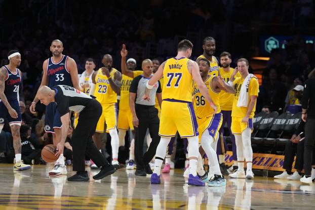 NBA: Los Angeles Clippers at Los Angeles Lakers