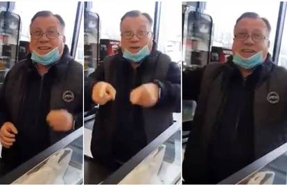 VIDEO Halid ušetao u pekaru i zapjevao kad u kafani ne može