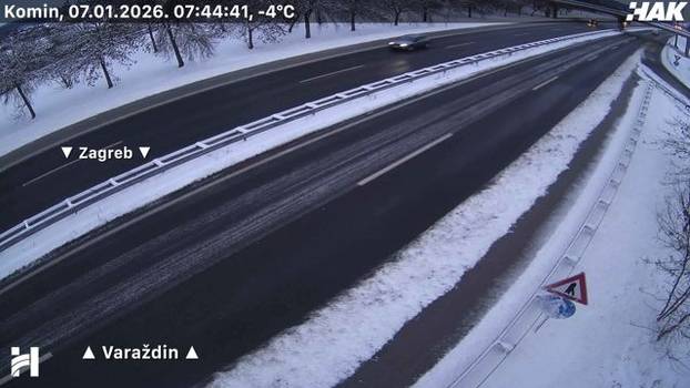 FOTO Autoceste diljem Hrvatske zametene snijegom, pogledajte