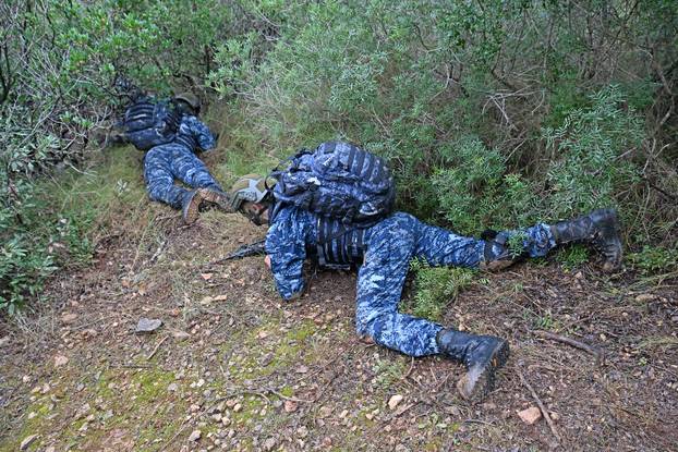 FOTO Novi hrvatski marinci primili su svoje beretke: Prošli intenzivnu integracijsku obuku