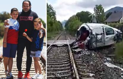 Vlak raspolovio auto: 'Zaštitili smo sina tijelima, ovo je čudo'