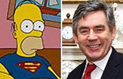 Britanski premijer Brown - gost u 'Simpsonima'?