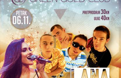 Lana Jurčević i Connect u petak u Green Gold Clubu