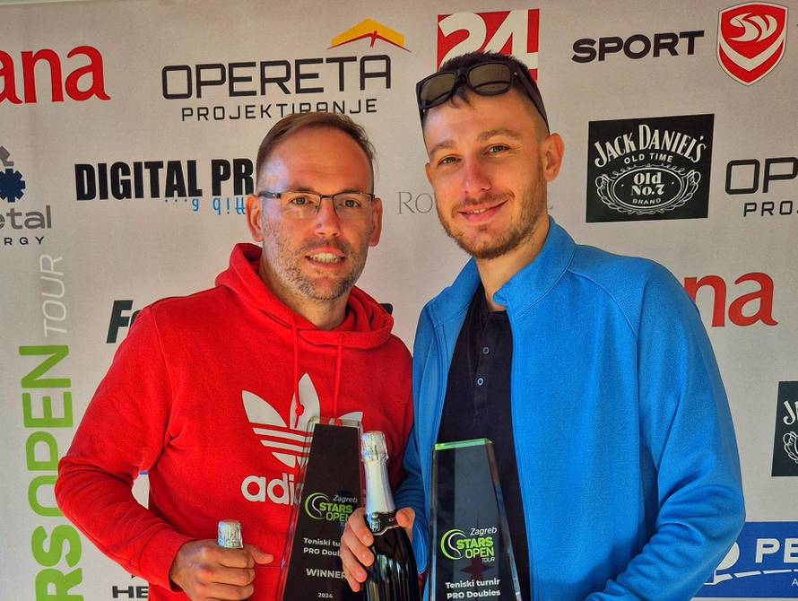 Tenis zaigrali i Musa i plesač Pedro Soltz, Večeriću dvije titule