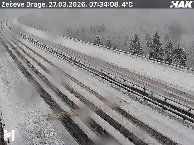 Zatvorili dio A1 za sve skupine vozila. HAK: 'Ne krećite na put!'