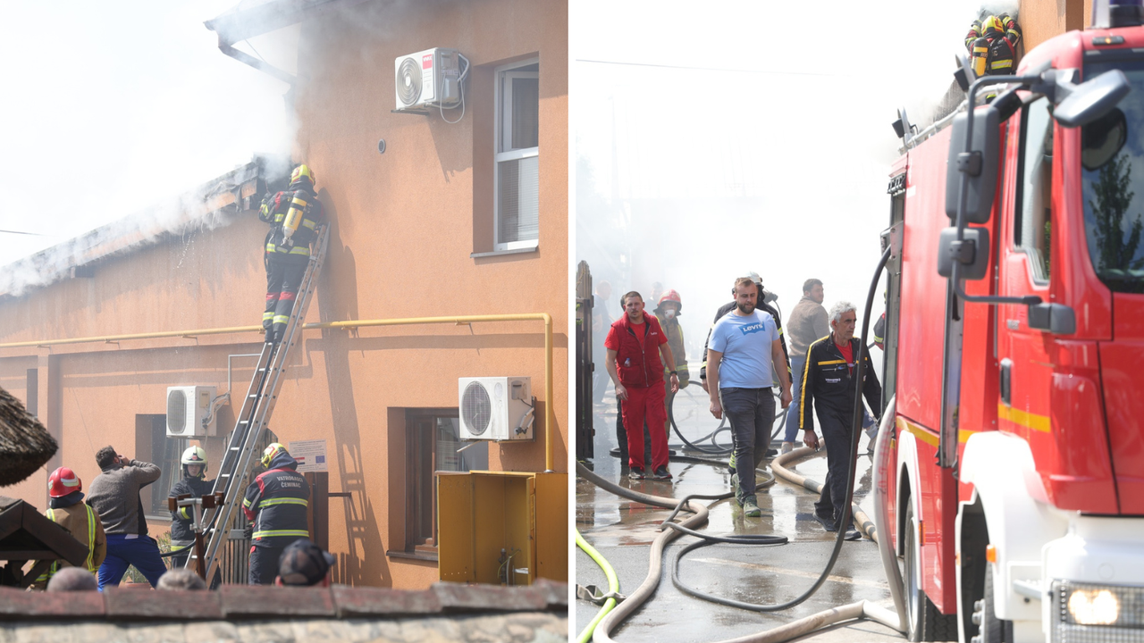 FOTO Dramatični prizori iz Baranje: Izgorio kultni restoran, poznat i uzrok velikog požara