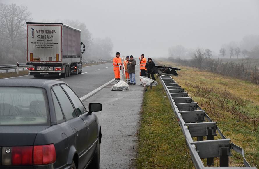 Na A3 između Broda i Županje poginuo državljanin Srbije (52)