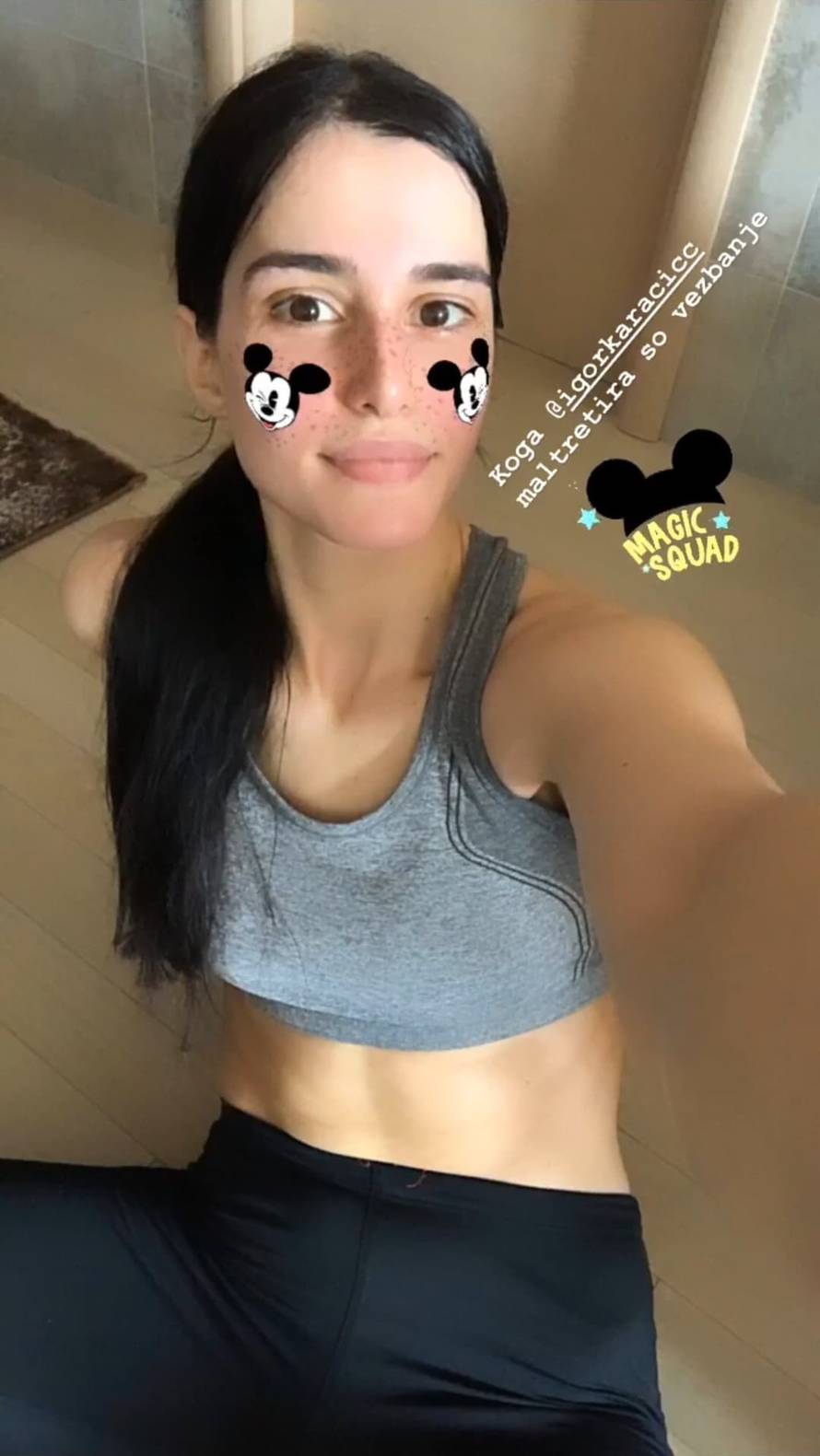 Karačić vježba sa zaručnicom u izolaciji: Koga Igor maltretira