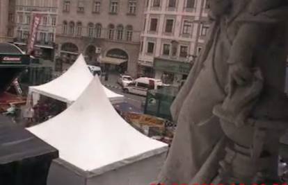 Nadzorne kamere su snimile kaos nakon napada u Grazu