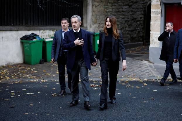 Former French President Sarkozy goes to jail to begin five-year sentence