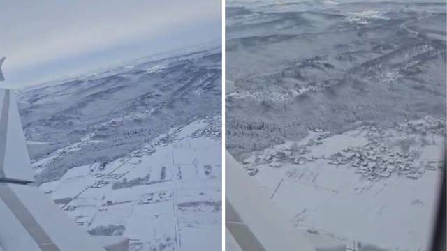 VIDEO 'Bijelo dokle pogled ide': Pogledajte ove prekrasne prizore okolice Zagreba iz zraka