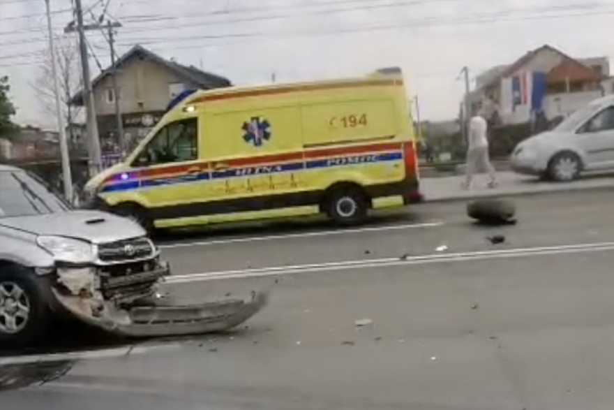 Prometna nesre&cacute;a u Zagrebu