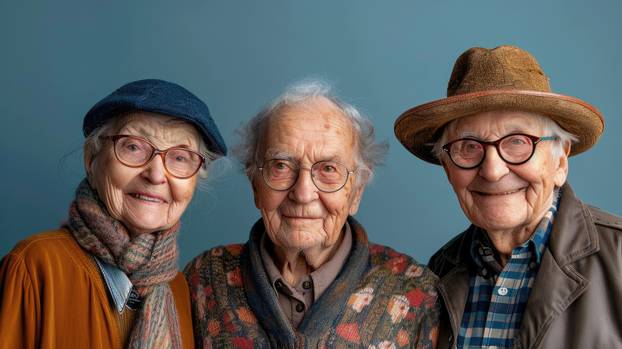 World grandparents day. Grandmother and grandfather. Happy family, fun times with children, cheerful old age. Merry hugs, smiles, joy in the family. Young and old generation