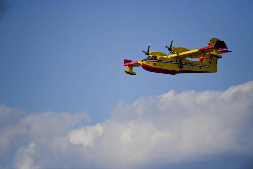 Zagreb: Generalna proba svečanog vojnog mimohoda - zračne snage 