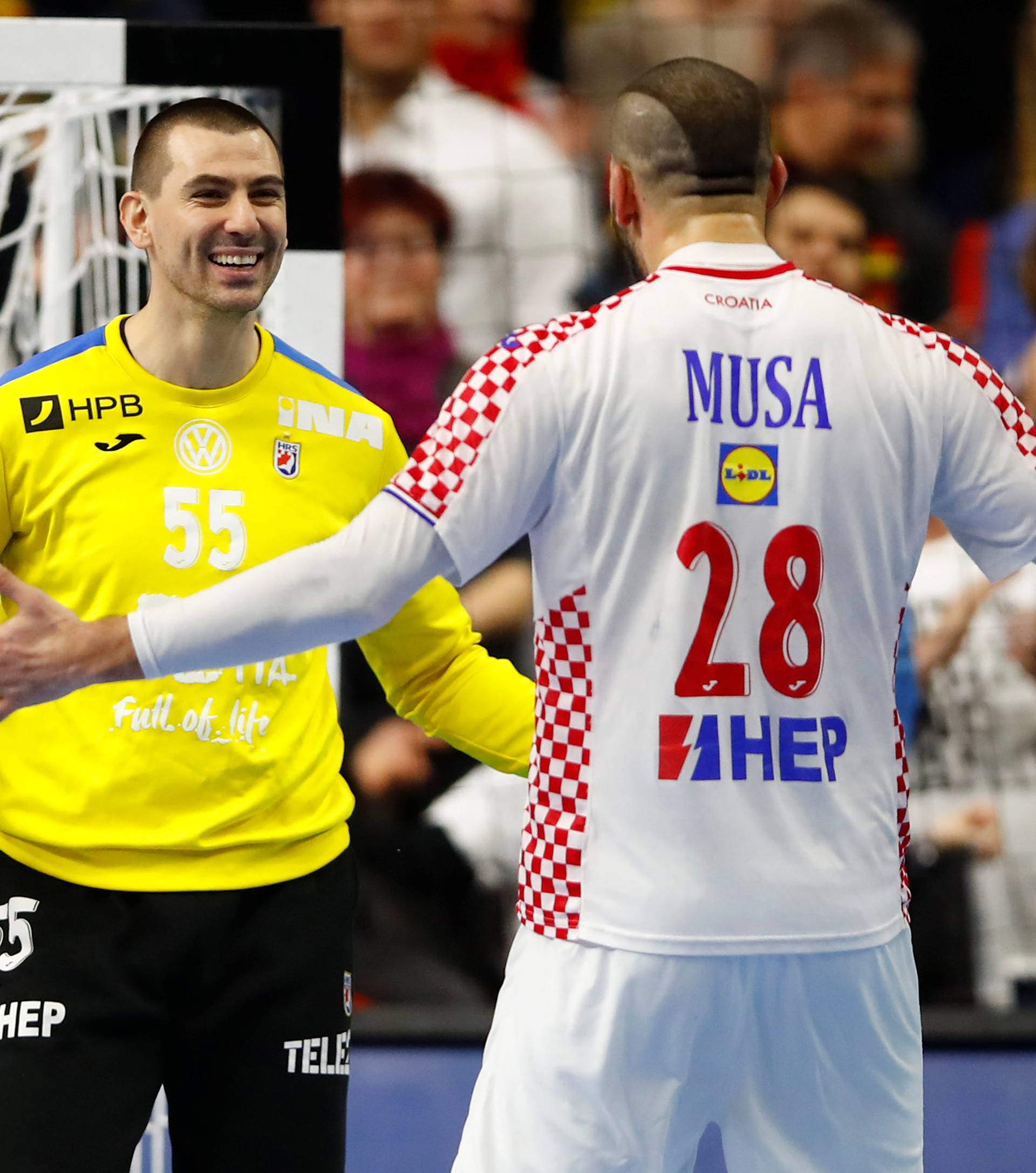 IHF Handball World Championship - Germany & Denmark 2019 - Main Round Group 1 - France v Croatia