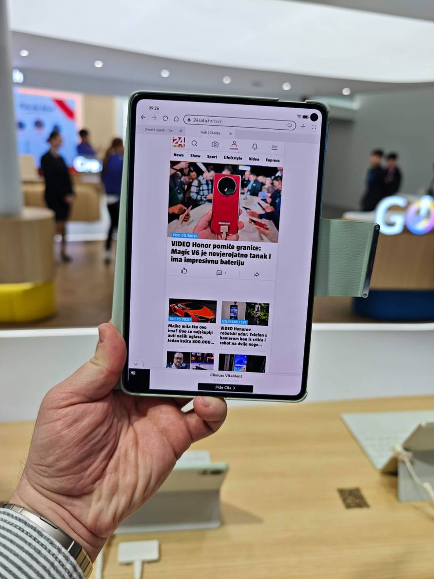 FOTO Huaweijev rival iPadu: Na MWC-u prikazali Matepad Mini