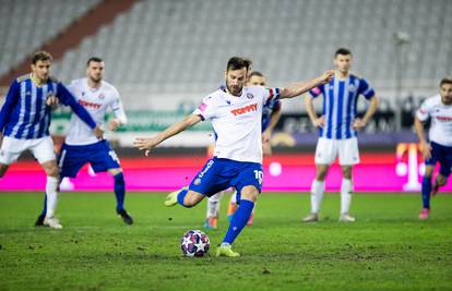 Bezidejni Hajduk izgubio od posljednje momčadi lige! Caktaš promašio treći penal u sezoni