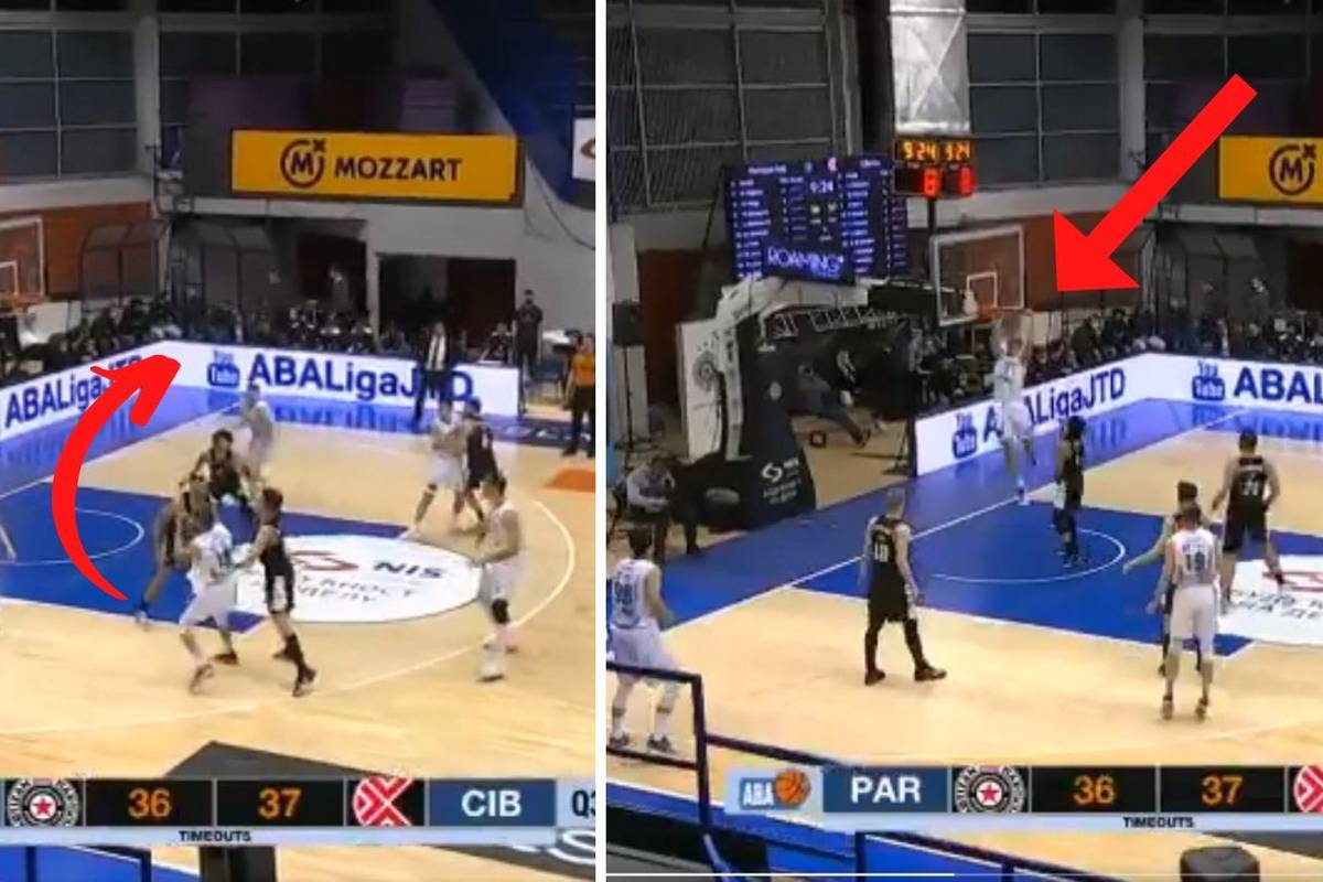 Srušili Partizan: Pogledajte NBA akciju mladih zvijezda Cibone
