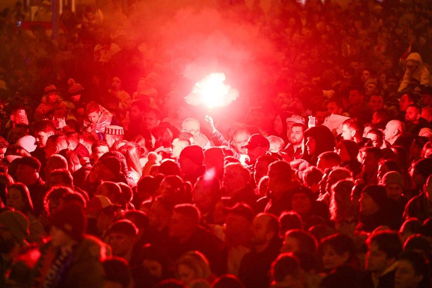 Zagreb: Svečani doček rukometnih reprezentativaca nakon osvojene bronce na Europskom prvenstvu
