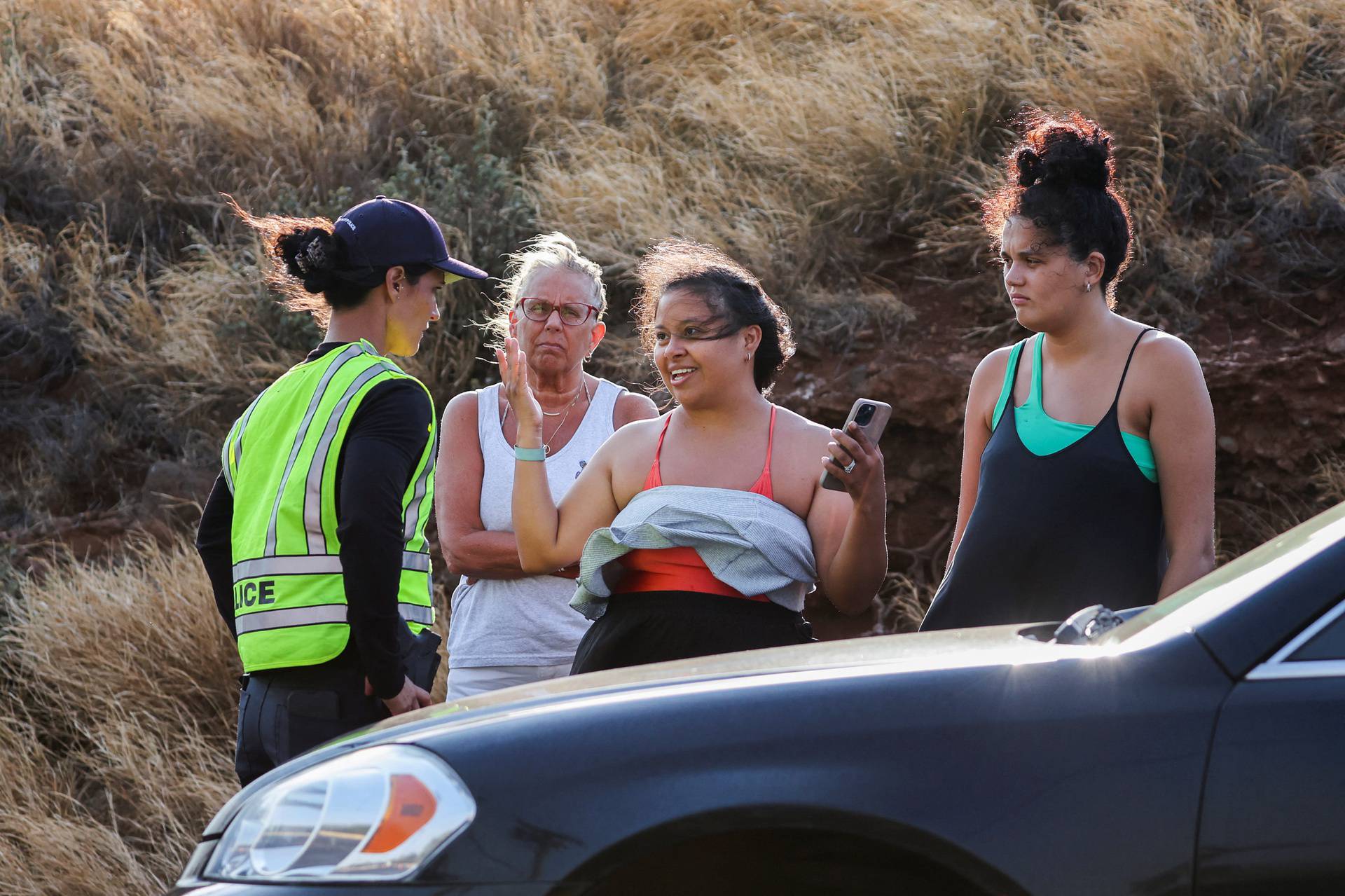 Wildfires driven by high winds hit Hawaiian island of Maui