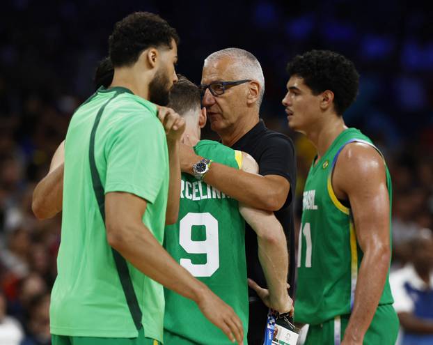 Basketball - Men's Group Phase - Group B - France vs Brazil