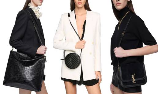 Crne i chic: Saint Laurent torbice donose luksuzni minimalizam