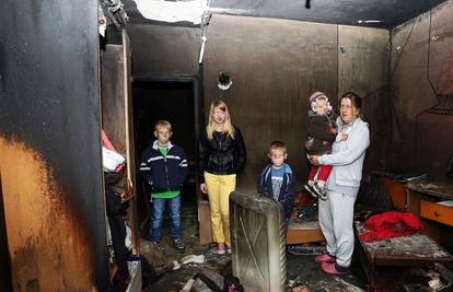 Trebaju pomoć: Majci petero djece požar je uništio  kuću