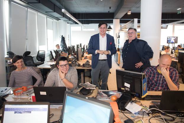 Zagreb: Halid Bešli? u posjeti redakciji 24sata