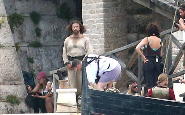 Šibenik: Glavni glumac serije Vikinzi na setu na Tvrđavi sv. Nikole