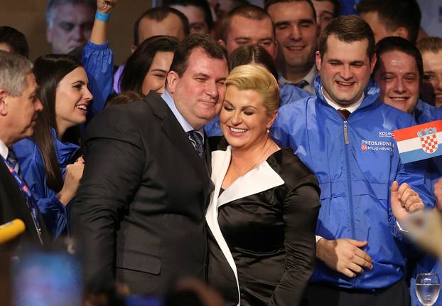 ARHIVA - 11.01.2015. Kolinda Grabar Kitarovi? je izabrana za prvu predsjednicu Republike Hrvatske 