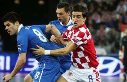 Hrvatska protiv Španjolske  u kvalifikacijama za EP u futsalu