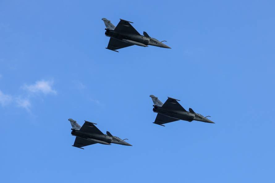 Zagreb: Prelet Rafalea u povodu 30 godina VRO Oluja