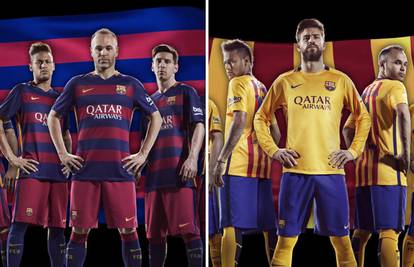 Barça je predstavila povijesne dresove s vodoravnim crtama