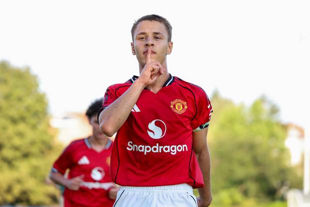 Zagreb: Turnir Mladen Ramljak, utakmica Manchester Uniteda i Rapida iz Beča