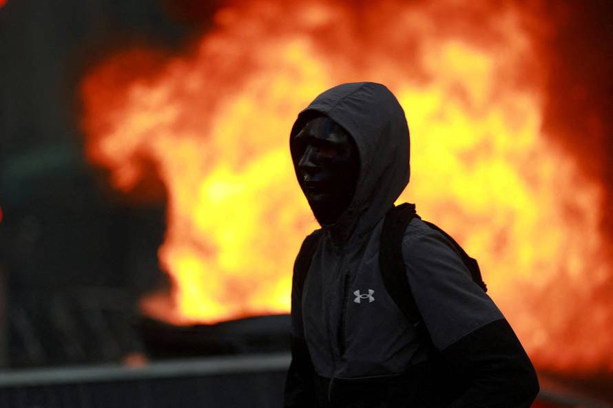 Nationwide protests in France against the cost of living
