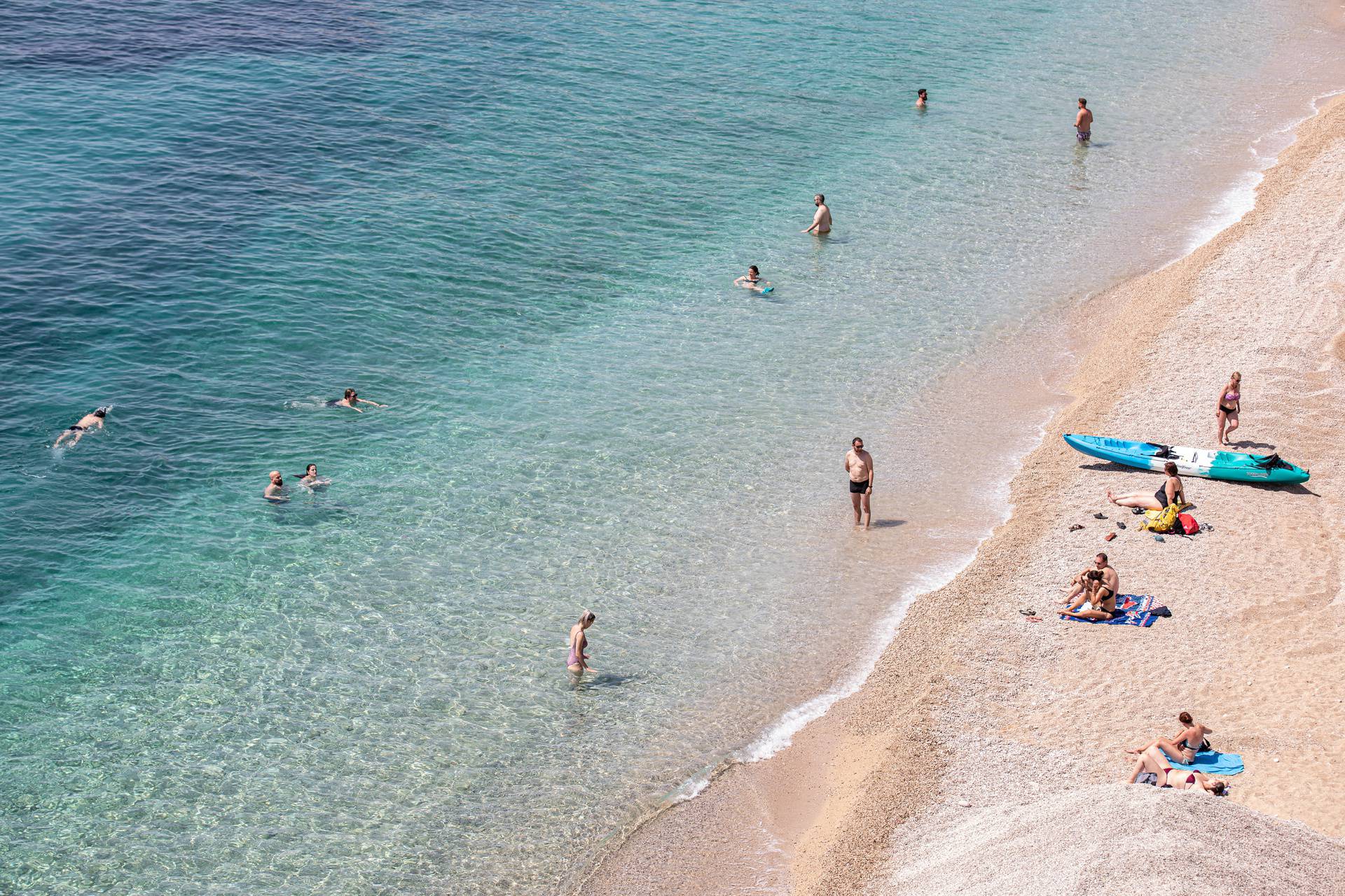 Dubrovnik: Uređenje plaže Banje ne smeta kupačima