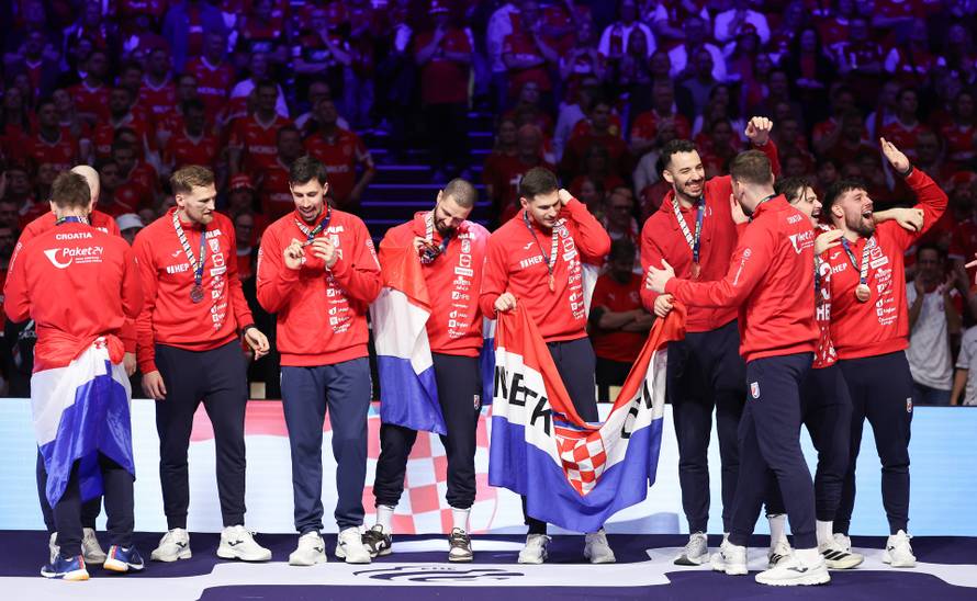 Dodjela medalja hrvatskoj rukometnoj reprezentaciji