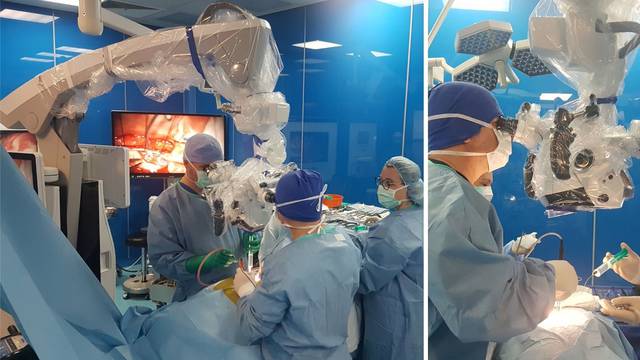 Roboti kirurzi u KBC Sestre Milosrdnice, zasad su na probi