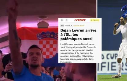 Francuzi kritiziraju Lovrena: Velika sramota Lyona. Šimunić je dobio ogromnu kaznu...
