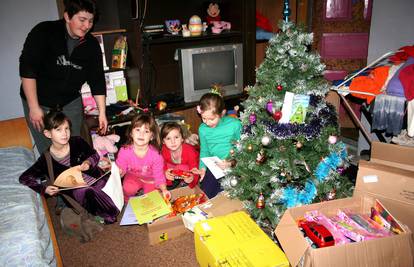 Brojni čitatelji pomogli obitelji Prša: Napokon Božić iz bajke